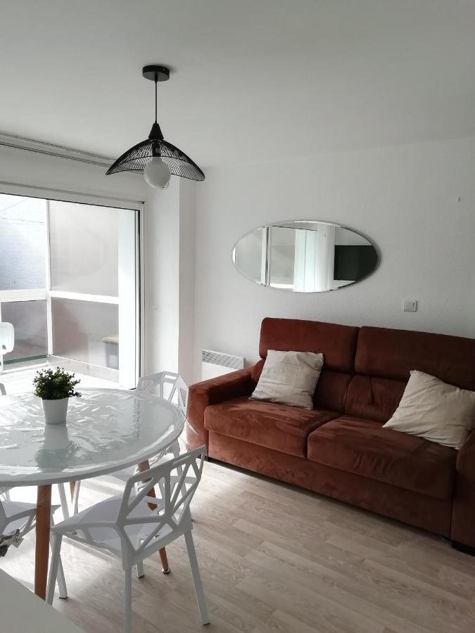 Le Saint Amand, studio cabine, agréable terrasse sud Le Touquet Esterno foto