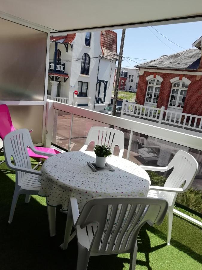 Le Saint Amand, studio cabine, agréable terrasse sud Le Touquet Esterno foto