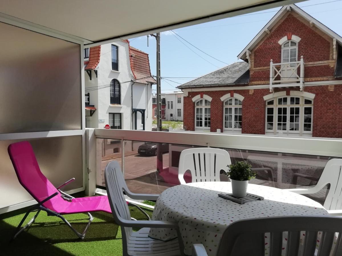 Le Saint Amand, studio cabine, agréable terrasse sud Le Touquet Esterno foto