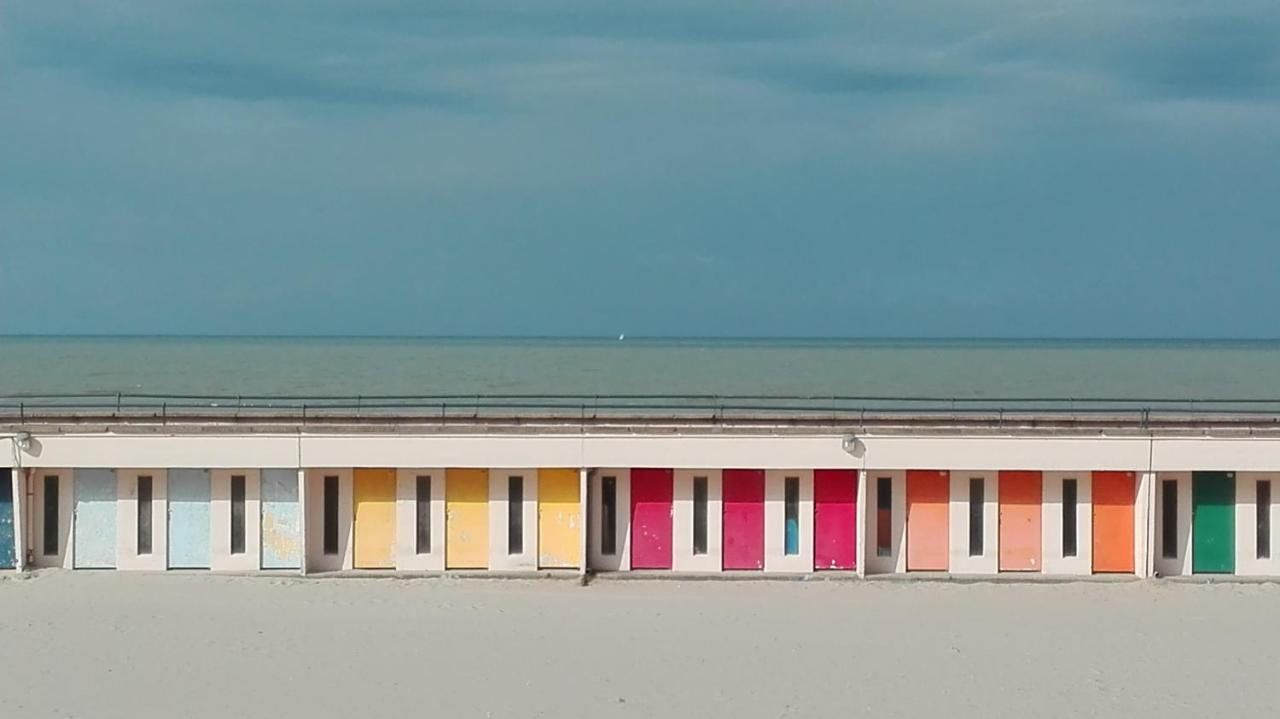 Le Saint Amand, studio cabine, agréable terrasse sud Le Touquet Esterno foto